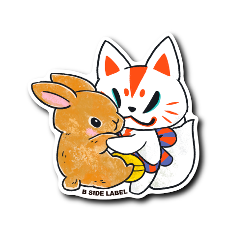 (うさぎ企画)おいなりうさぎハグ