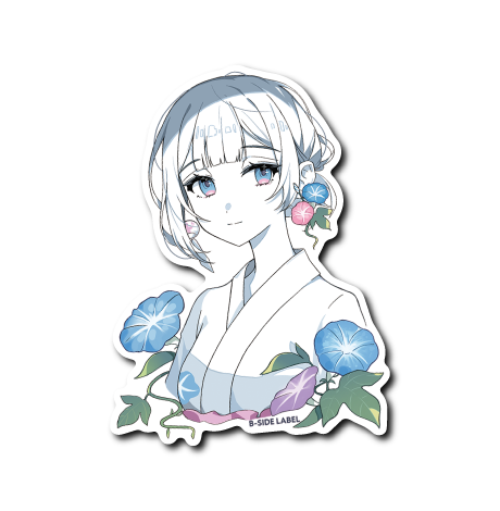 (夏企画)朝顔浴衣女子