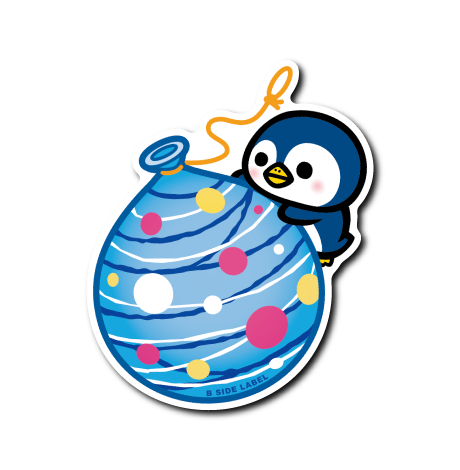 (夏企画)ペンギンヨーヨー(青)