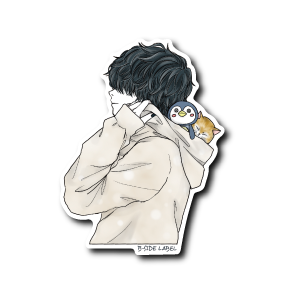 (ネコ企画)ぺんぎん玩具と猫