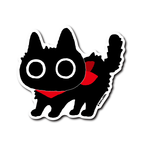 (ネコ企画)鋭目猫びっくり