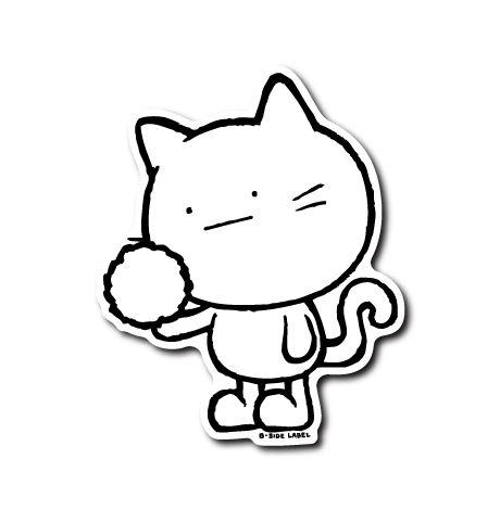 (ネコ企画)真顔猫 ネコ毛玉