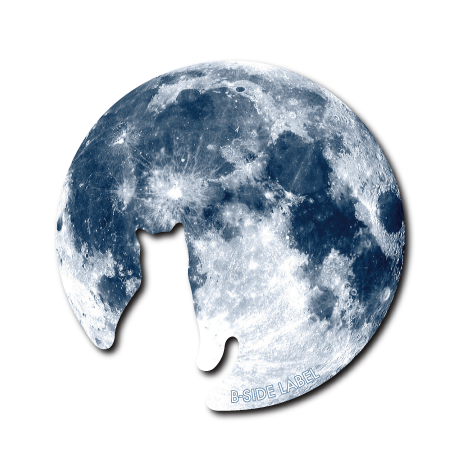 (ネコ企画)満月と猫