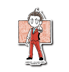 (CAPCOM)王泥喜法介(デフォルメ)