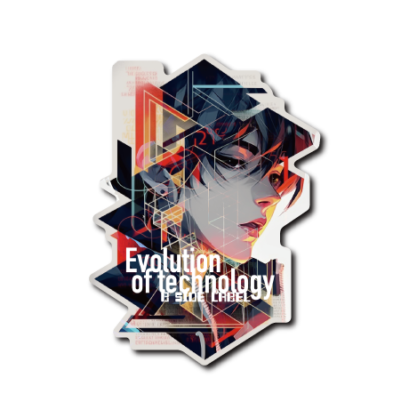 (AI)黒ピアス流し目横向きEvolution