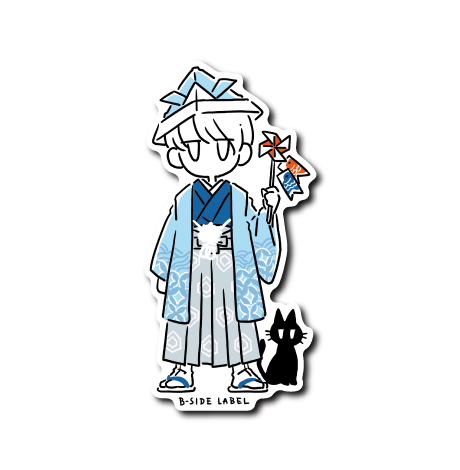 (季節)デフォ兜和服