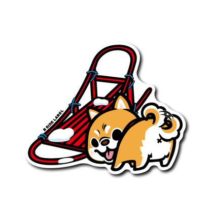 (冬企画)シバ犬ゾリ