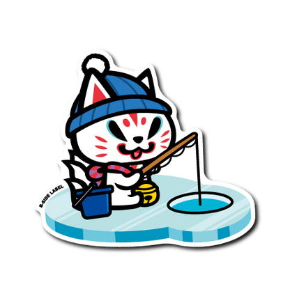 (冬企画)おいなり氷上穴釣り(白)