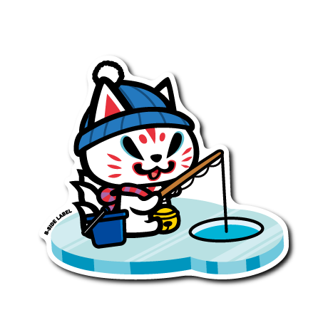 (冬企画)おいなり氷上穴釣り(白)