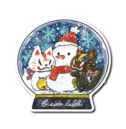 (冬企画)おいなりスノードーム