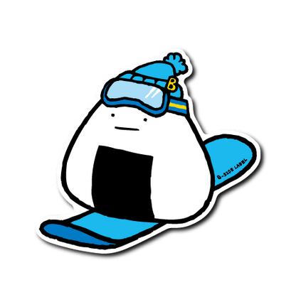 (冬企画)おにぎりスノーボード