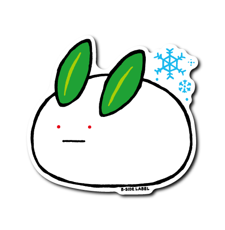 (冬企画)真顔雪兎(一匹)