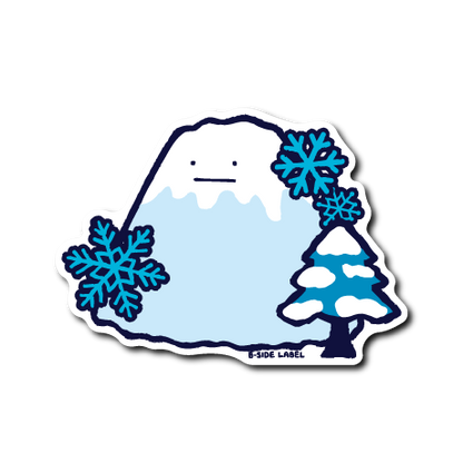 (冬企画)真顔冬の山