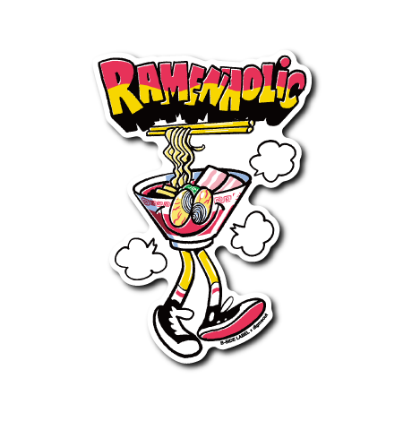 RAMENHOLIC/ラジオステッカー