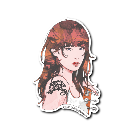 Don't Stop Girls - bass upper/ラジオステッカー