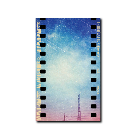 塔と星STARS AND TOWERS/ラジオステッカー