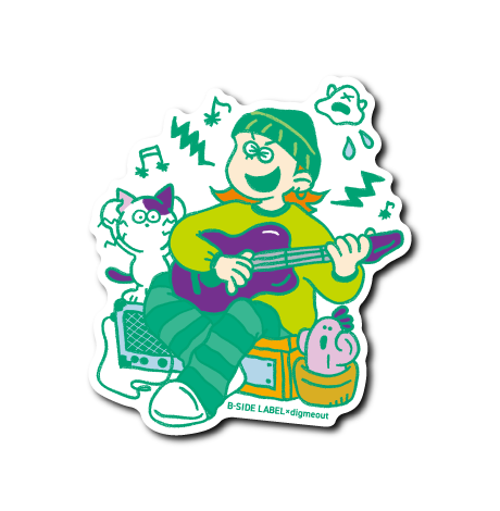 LOUD/ラジオステッカー