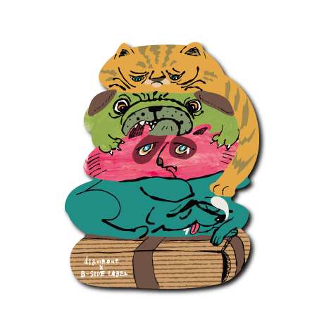 アニマルバーガー 〜お気に入りを求めて〜/ラジオステッカー