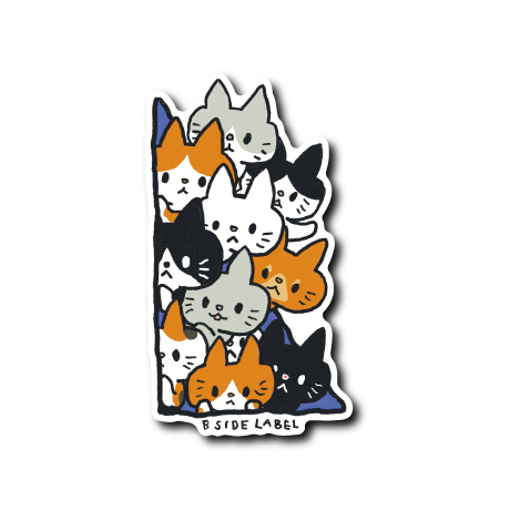 (ネコ企画)ネコ達ひょっこり