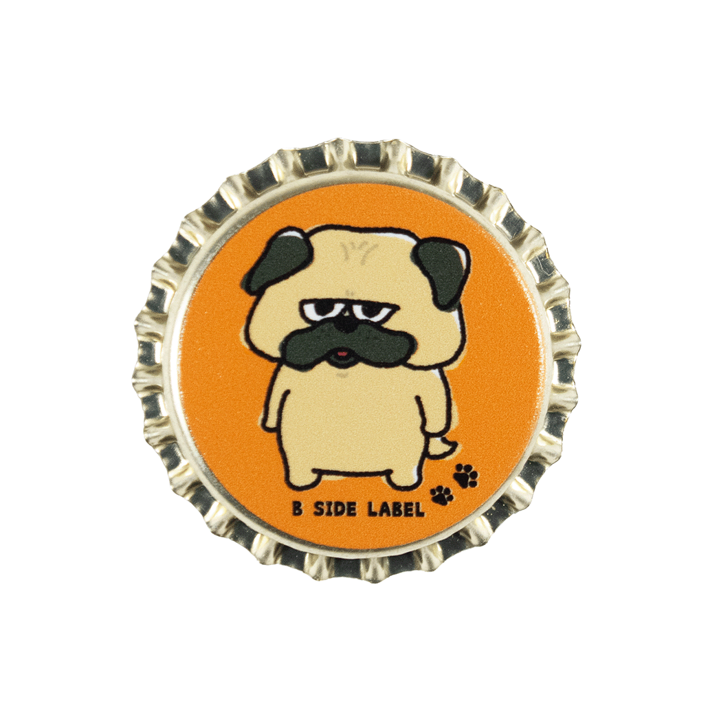 ジト目犬(パグ)/マグネット