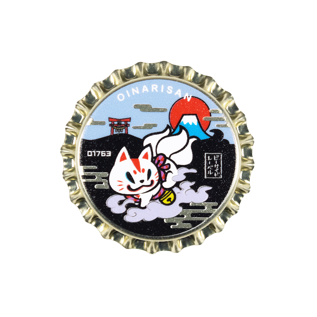 おいなり狐火日本/マグネット