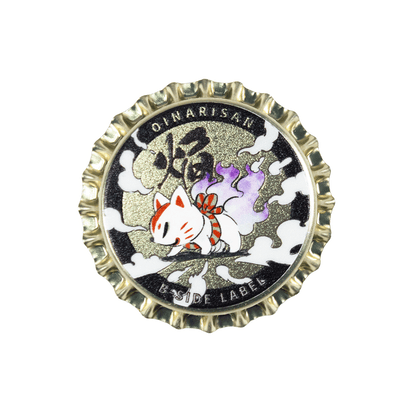 おいなり水墨画/マグネット