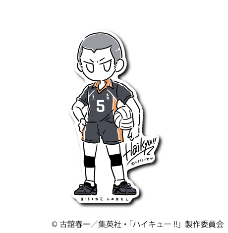 (ハイキュー！！)田中龍之介/デフォルメ