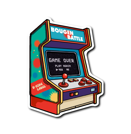 (ゲーセン企画)アーケードゲーム筐体(GAMEOVER)