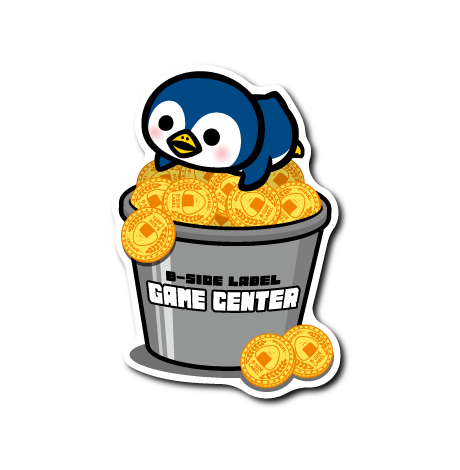 (ゲーセン企画)暴言ペンギンメダルカップ(グレー)