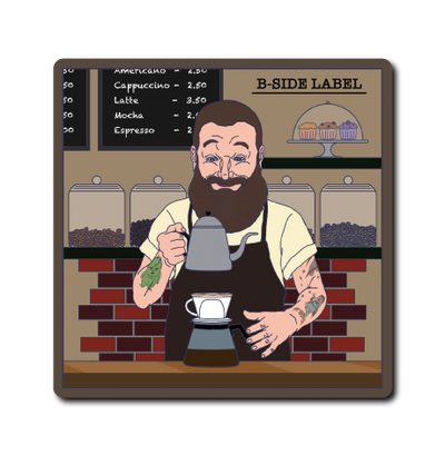 (コーヒー)バリスタ男