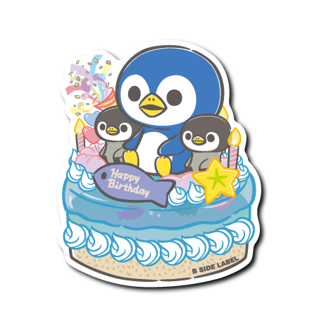 (誕生日)ペンギンケーキクラッカー