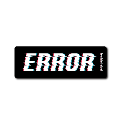 (Cyber2)ERROR(黒地)