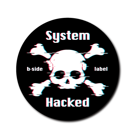 (Cyber2)ドクロ(黒地)