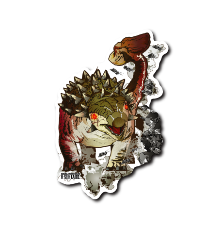 (恐竜)アンキロサウルス(茶)