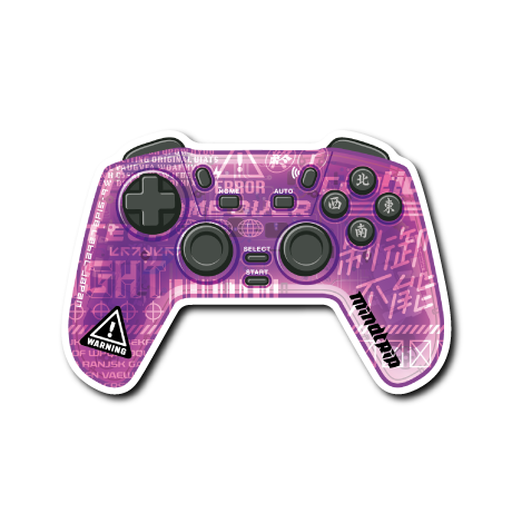 (平成レトロデジタル)コントローラー(紫)