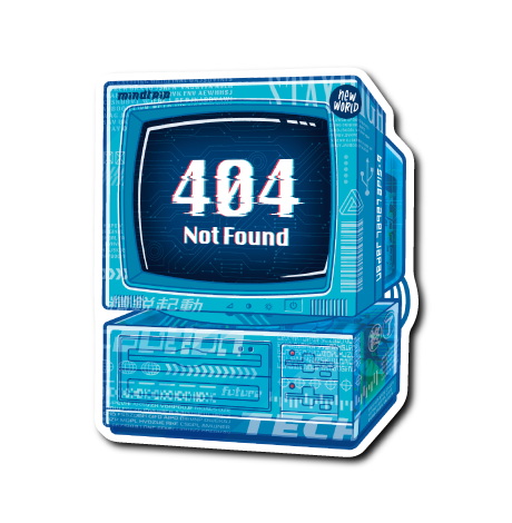 (平成レトロデジタル)デスクトップPC(青)