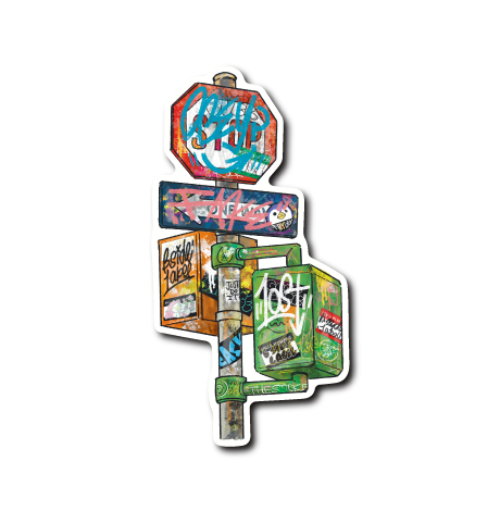 (グラフィティ)標識