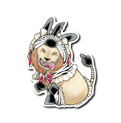 (IWOKARU)ライオン×シマウマ