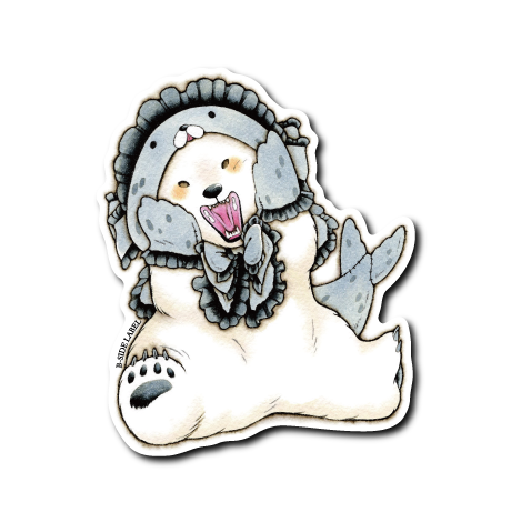 (IWOKARU)シロクマ×アザラシ