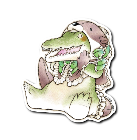 (IWOKARU)ワニ×カワウソ