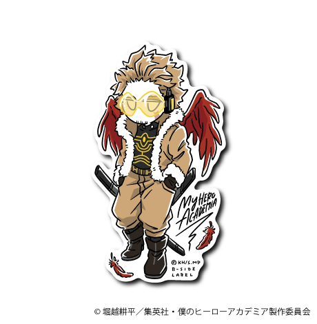 (ヒロアカ)ホークス/デフォルメ