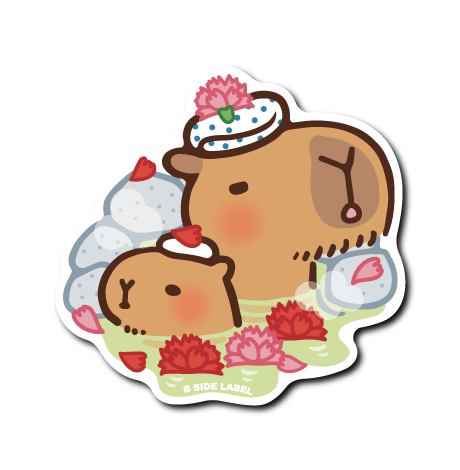 (母の日企画)カーネーション風呂カピパラ