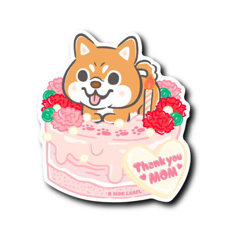 (母の日企画)シバ母の日ケーキ