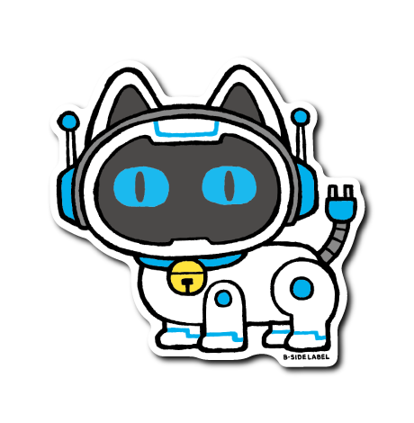 (未来企画)猫ロボット(鋭目)