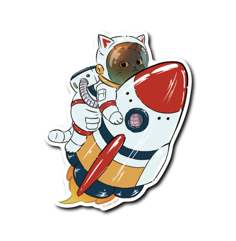 (未来企画)猫と相棒ロケット