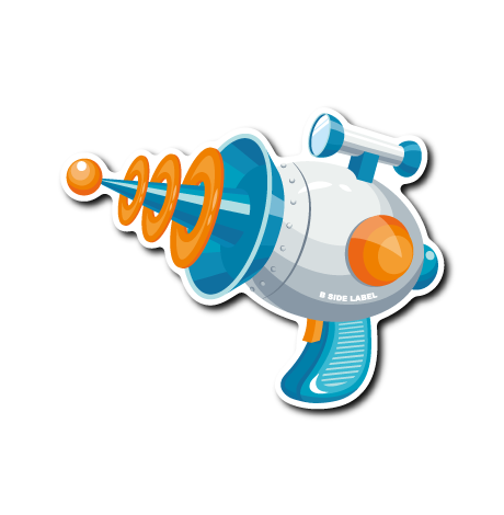 (未来企画)未来光線銃(オレンジ)