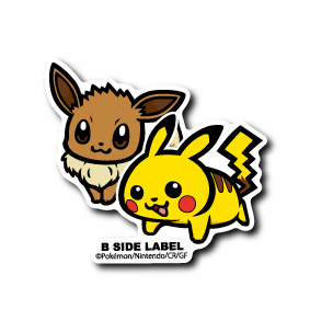 Dialga & Palkia B-SIDE LABEL Pokémon Sticker