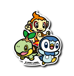 (ポケモン)ナエトル&ヒコザル&ポッチャマ