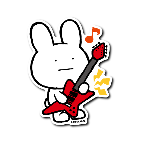 (音楽企画)真顔うさぎギター(エレキ)