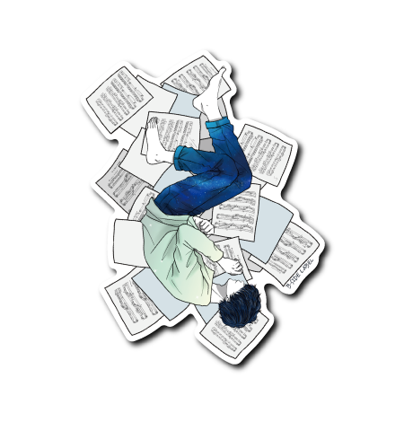 (音楽企画)譜面と男子